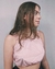 Cropped Balli - Rosa Bebê - comprar online