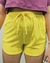 Short Canelado - Amarelo