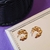 Brinco Lina - Dourado P - comprar online