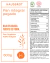 Etiquetas del pan integral orgánico Pegado, destacando sus propiedades nutricionales y certificaciones.