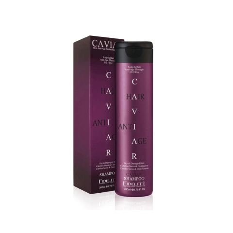 Shampoo Fidelite Caviar Cabellos Secos y Castigados x 260 ml.