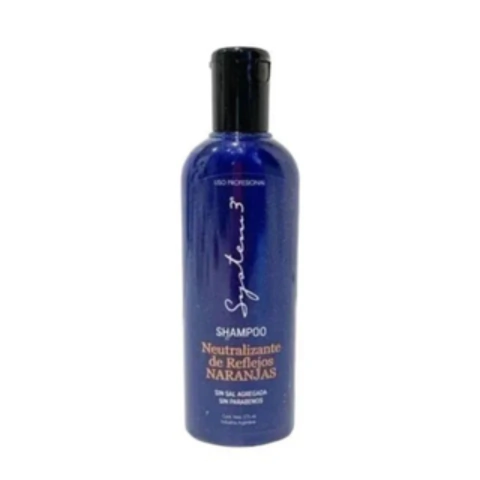 Shampoo System 3 Neutralizante de Reflejos Naranjas x 375ml.