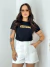 Camiseta Feminina Aéropostale Preta - 1131 - comprar online