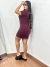 Vestido Feminino Aéropostale Vinho - 1619 - Donzellas Store - Loja de roupas de marcas femininas.