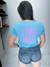 Camiseta Cropped Aéropostale Azul - 0106 - comprar online