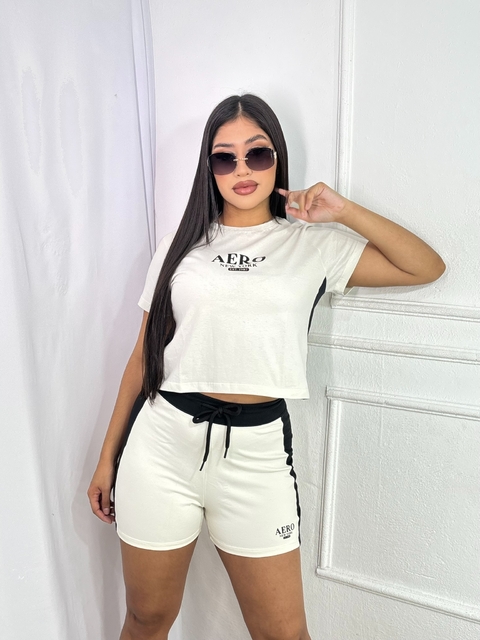Conjunto Feminino Aéropostale Creme - 0177 - comprar online