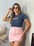 Camiseta Feminina Aéropostale Azul - 1012 na internet
