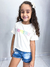 Camiseta Cropped Teen Aeropostale - 1157