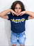 Camiseta Cropped Teen Aeropostale - 1197