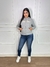 Moletom Feminino Aéropostale Cinza - 0727 na internet