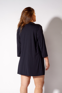 CHEMISE UV LISO PRETO - comprar online