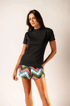 CAMISETA UV FEMININA PRETA - comprar online