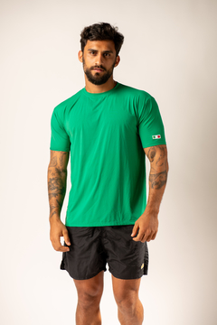 CAMISETA UV SILK COSTAS MBT ITALY VERDE
