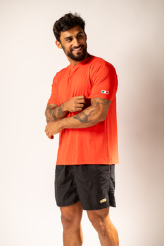 CAMISETA UV SILK COSTAS MBT ITALY LARANJA - comprar online