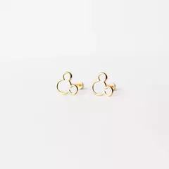 BROQUEL MICKEY ORO 10KT - comprar en línea