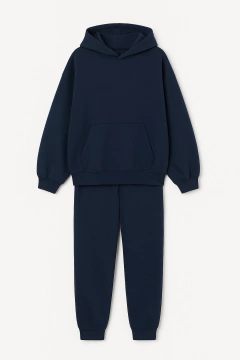 Conjunto Candelaria Azul Marino (friza) - comprar online