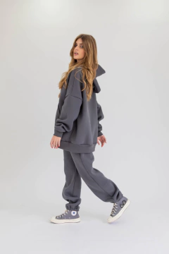 Conjunto Oversize Gris Elephant - (friza) en internet