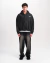 HOODIE ZIP INDUSTRIES - BLACK en internet