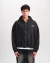 HOODIE ZIP INDUSTRIES - BLACK - tienda online