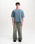 REMERA HUMAN PRINT - BLUE - comprar online