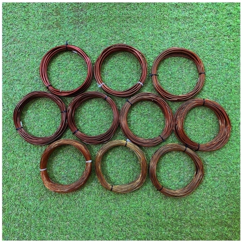 KIT ARAME DE ALUMINIO 10 BITOLAS 0,8 a 4,1mm (200g cada) - comprar online