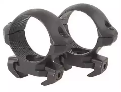 ANILLAS MILLETT 1" BAJAS DE ACERO RIEL 22mm / Picatinny