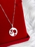 Colar veneziana com pingente Barbie redondo - comprar online