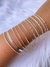 conjunto de pulseiras femininas em prata 925 - comprar online