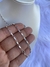 Corrente kartie 1mm em prata 925