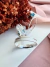 Aliança de namoro diamantada Suíça Blue 4mm (LEIA A DESCRIÇÃO). - Alianças de namoro e casamento | PK Alianças