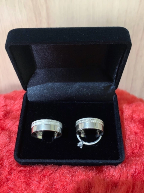 Aliança de namoro Paraiso 8mm (LEIA A DESCRIÇÃO)