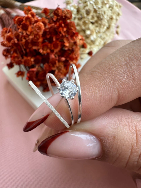 Aliança de namoro Maya 1mm (LEIA A DESCRIÇÃO)