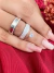 Aliança de namoro lisa e diamantada Maldivas 5mm (LEIA A DESCRIÇÃO) - comprar online