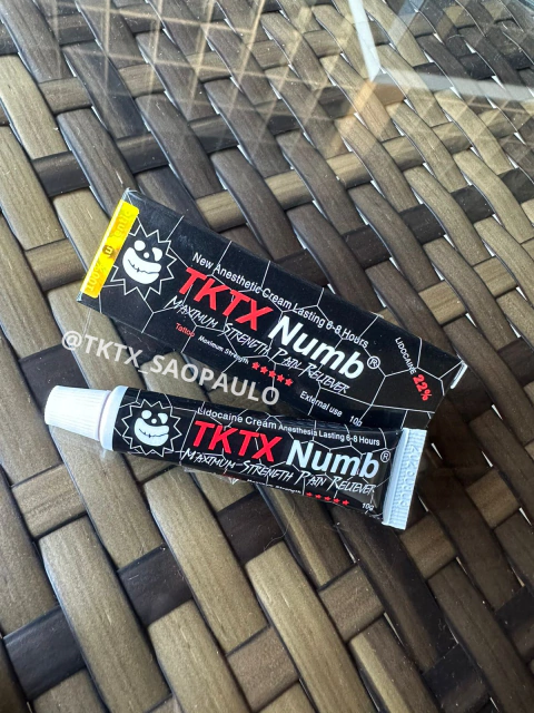 Pomada TKTX black 100% original nova fórmula