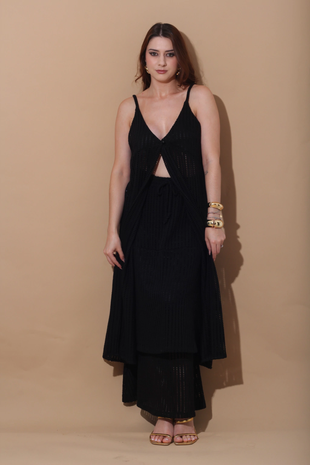 Túnica Tricot Preto