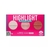 Paleta Trio Highlight Iluminador Facial da Dermachem com três tons de iluminador: um em tom pérola, um em tom rosado e um em tom bronze.