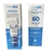 Embalagem do Protetor Solar Facial sem Cor FPS 60 da Dermachem, destacando ingredientes como niacinamida e vitamina E.