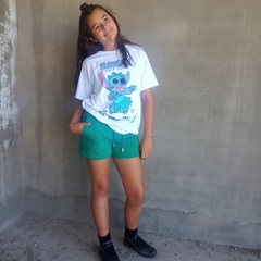 Remera | Stitch blanca - comprar online