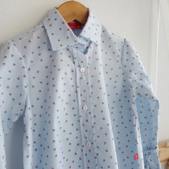 Camisa | Trini celeste - comprar online