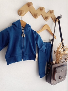 Conjunto frisa | Azul - comprar online