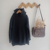 Maxibuzo frisa | Negro