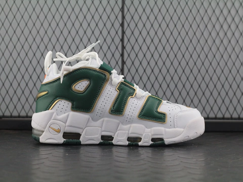 Nike Air More Uptempo Branco e Verde