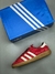 Tênis Adidas bermuda Collegiate burgundy na internet