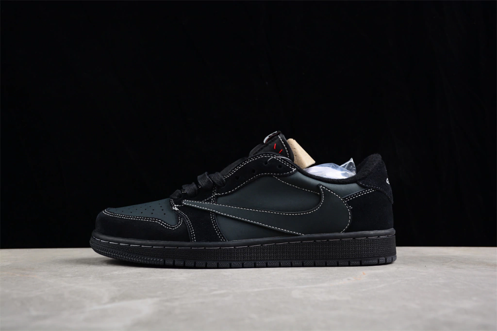 Nike Travis Scott x Air Jordan 1 Low OG 'Black Phantom'