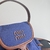 Mochila Miu Miu - Canvas and leather - comprar online