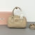 Bolsa Miu Miu - Bolsa mini com placa de logo - comprar online