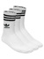 KIT DE MEIA ADIDAS CANO MEDIO 3 PARES - BRANCO