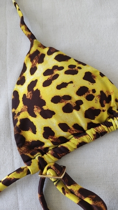 BIQUÍNI UP ESTAMPADO ONÇA YELLOW - comprar online