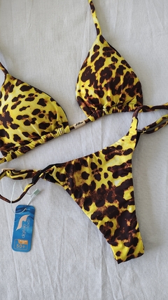 BIQUÍNI UP ESTAMPADO ONÇA YELLOW na internet