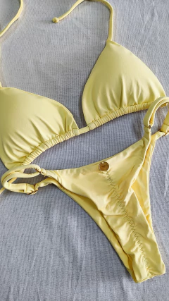 BIQUÍNI LISO UP AMARELO SUN - comprar online